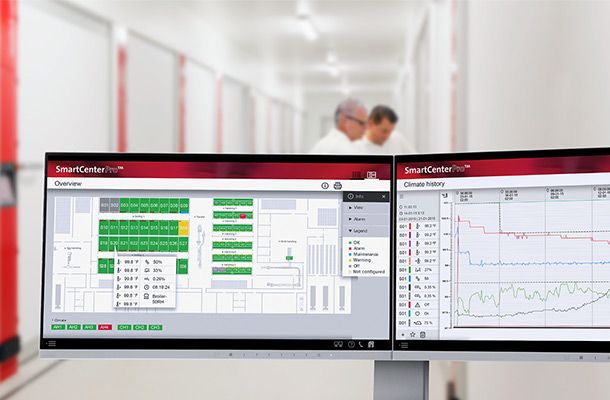 Perfect hatchery climate control ensured with SmartControl™ sensor technology