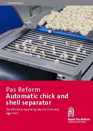 Automatic chick and shell separator