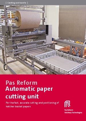 Automatic paper cutting unit