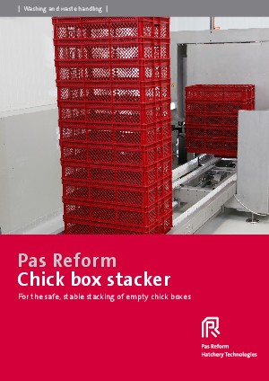 Chick box stacker